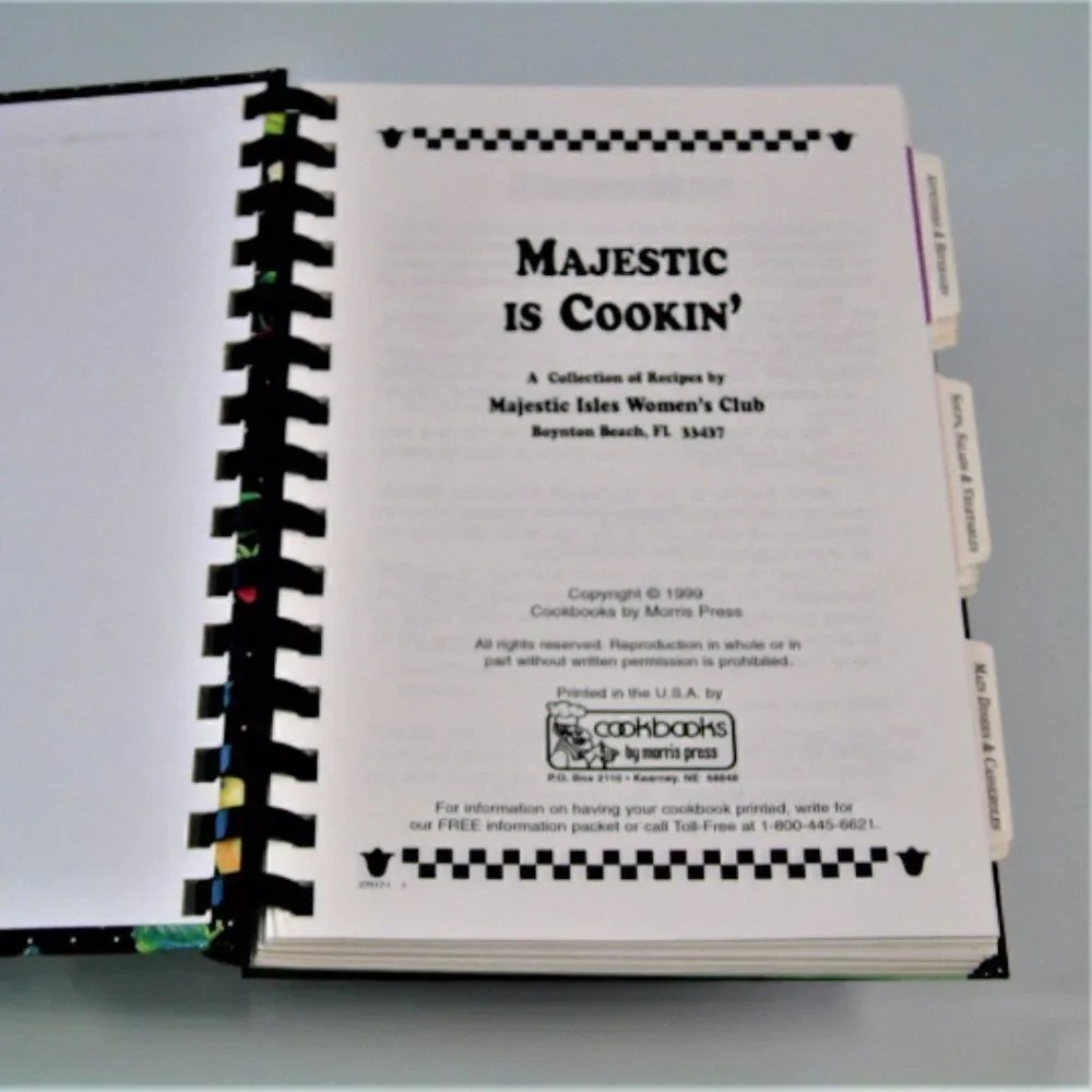 Vintage 1999 Cookbook Majestic Is Cooking